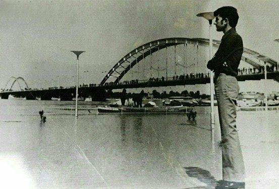 تصویر "اهواز قدیم" پل های دیدنی از قدیم تا به امروز شهر اهواز